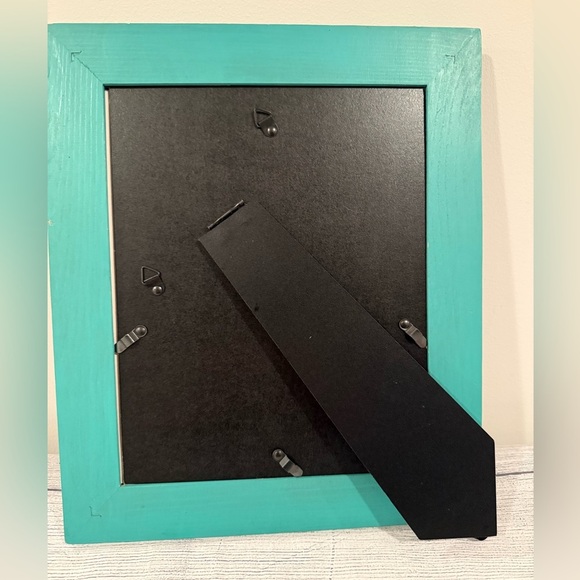 Teal Wooden Picture Frame/8x10in - Picture 8 of 9
